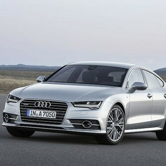 Grey Audi A7 Sportback Facelift Wallpaper For Samsung Galaxy S