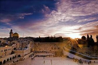 Western Wailing Wall At Sunset Jerusalem Photo By Garrett Smith