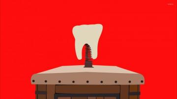 Dentist Cart Tooth Django Unchained Wallpaper Minimalistic