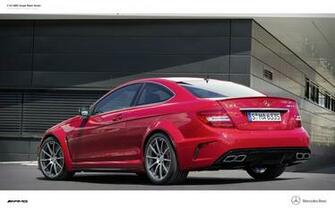 Mercedes C63 Amg Coupe Black Series Wallpaper