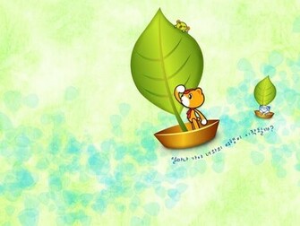 Cartoon Letter Paper Lovely Wallpaper
