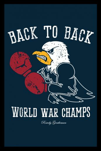 back to back world war champs rowdy gentleman