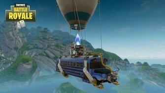 Fortnite Battle Bus Hot Air Balloon Appears Ready For E3 Dexerto