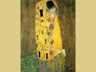 Pics Photos Gustav Klimt Kiss Wallpaper
