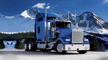 Blue Truck Wallpaper Top Background