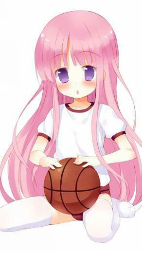 Basketball Anime Girl Wallpaper iPhone