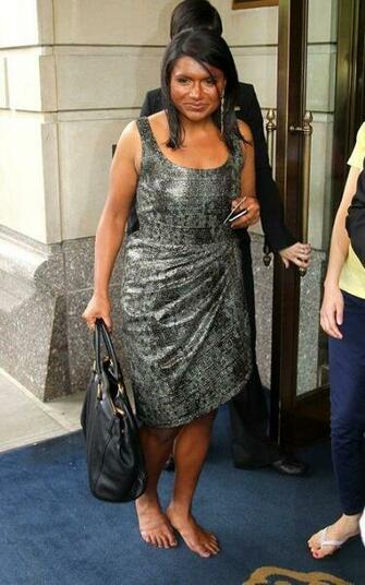 Mindy Kaling S Feet Image