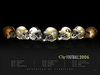 Check Out This Cool Georgia Tech Helmet History Wallpaper Courtesy Of