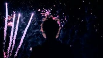 The Weeknd Fireworks Close Up Rap Wallpaper