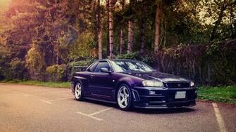 Wallpaper Nissan Skyline Gt R R34