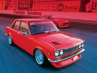With A Z Hiding In The Background Datsun Nissan