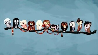 Desktop Wallpaper Gallery HD Notebook Funny Owls Laptop