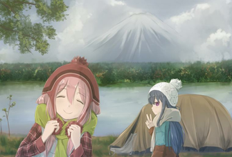 Laid Back Camp Wallpaper X Net