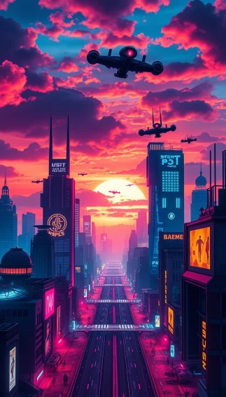 Sci Fi Phone Wallpaper