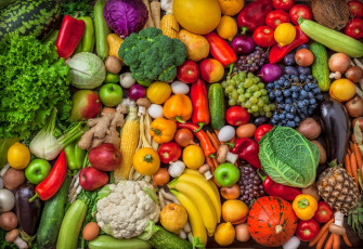 Fruits Vegetables 4k Wallpaper