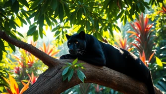 Black Panther Animal 4k Wallpaper