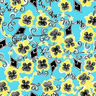 Lilly Pulitzer Kappa Alpha Theta Patterns