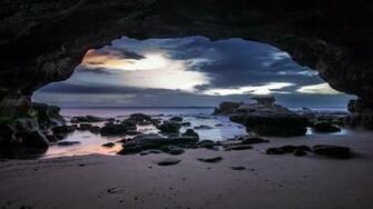 HD 3d Wallpaper Amazing Beach Cave Desktop