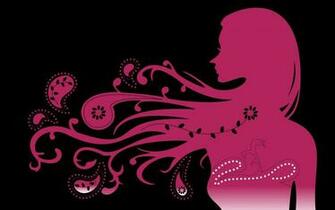 Abstract Psychedelic Girl Pink HD Awesome Wallpaper Background