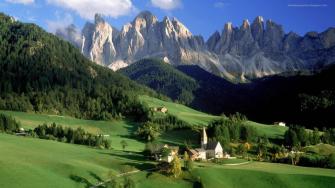 Austria Landscape Wallpaper Top