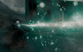Lord Voldemort In Deathly Hallows Harry Potter Wallpaper