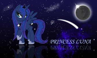 Wet Princess Luna Wallpaper By Zibags Fan Art Movies Tv