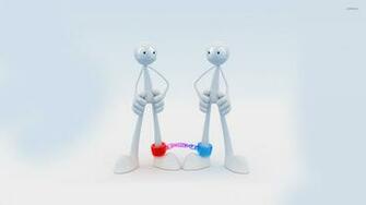 Shackled Friends Forever Wallpaper Digital Art