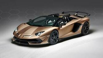 Lamborghini Aventador Svj Roadster 4k Wallpaper HD Car