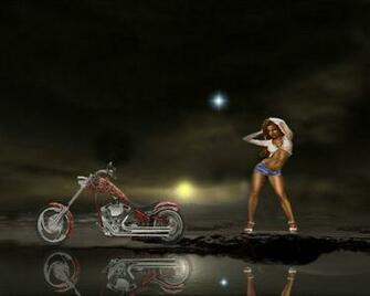 Bike Sexy Chopper Women Of Photoboats
