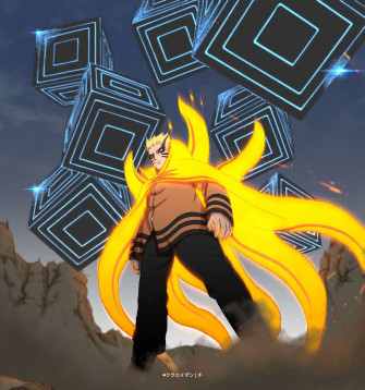 Naruto Baryon Mode Wallpaper