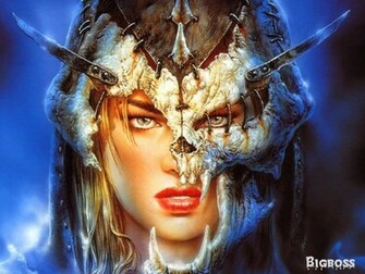 Extremely Rare Wallpaper Vampire Hellsing Dragon Boris Vallejo Luis