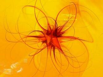 Wallpaper Yellow Abstract