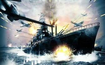 Aircraft War Battleship World Ii Vehicles Wallpaper
