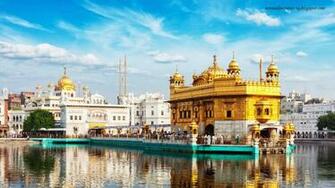 Golden Temple The HD Wallpaper