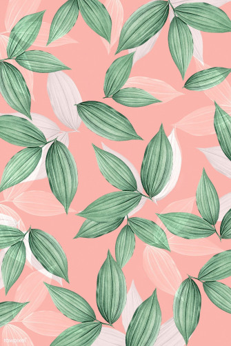 Aesthetic Leaves Wallpaper