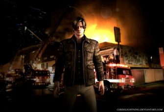 Leon Kennedy Wallpaper By Ceriselightning