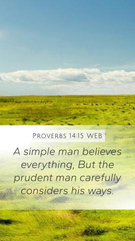 Proverbs Web Mobile Phone Wallpaper A Simple Man Believes