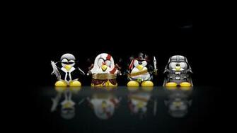 Linux Penguin Wallpaper Sf