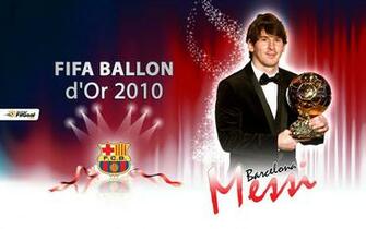 Lionel Messi Fifa Ballon D Or Wallpaper