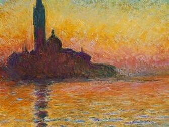 Claude Monet San Giorgio Maggiore iPad iPhone HD Wallpaper