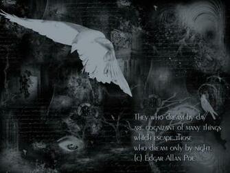 Victorian Goth Wallpaper Poe