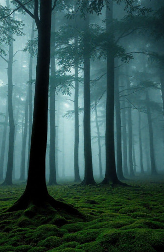 Foggy Forest Wallpaper