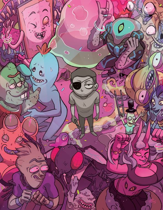 Evil Morty By Matchaele