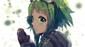 Vocaloid Megpoid Gumi Cold Winter Wallpaper Anime