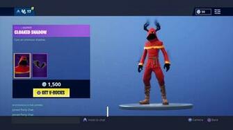 Fortnite Cloaked Shadow Wallpaper