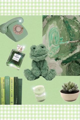 Lime Green Frog Wallpaper Cute Christmas