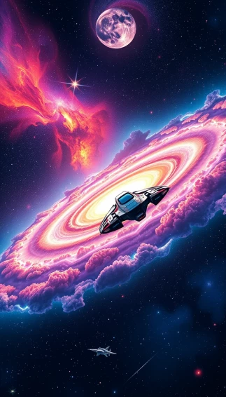 3d Space Phone Wallpaper