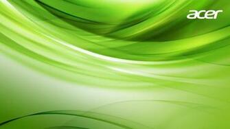 Acer Dekstop Green Wallpaper