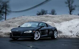 4k Wallpaper Cars Audi R8 Rain Tilt Shift Roadster