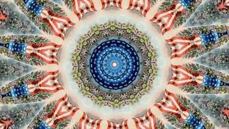 July 4th Kaleidoscope High Quality And Resolution